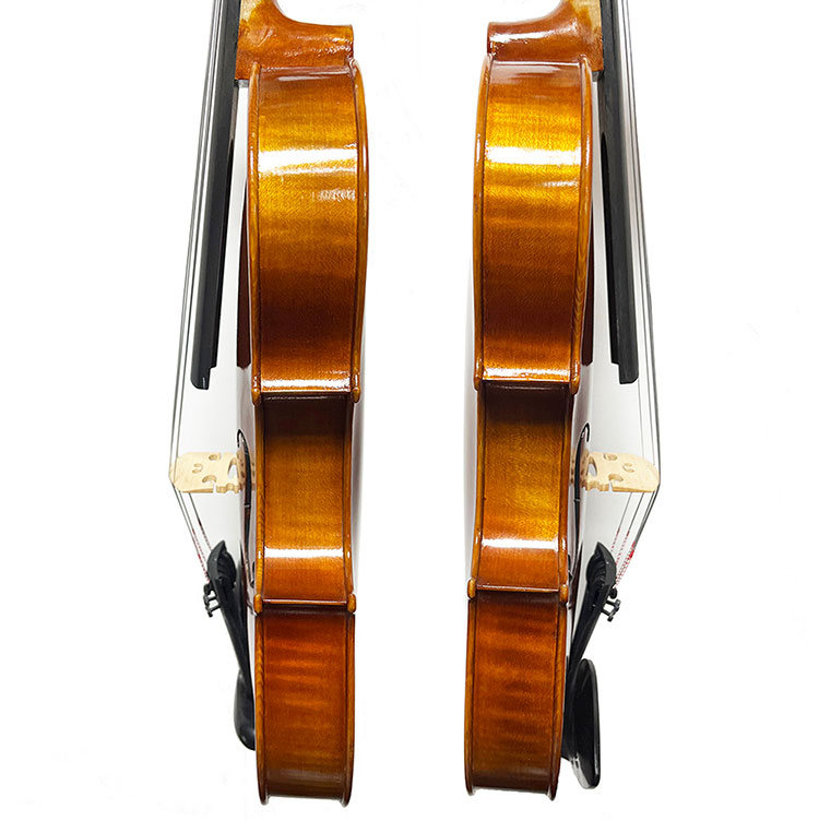14寸中提琴棕色仿古侧板